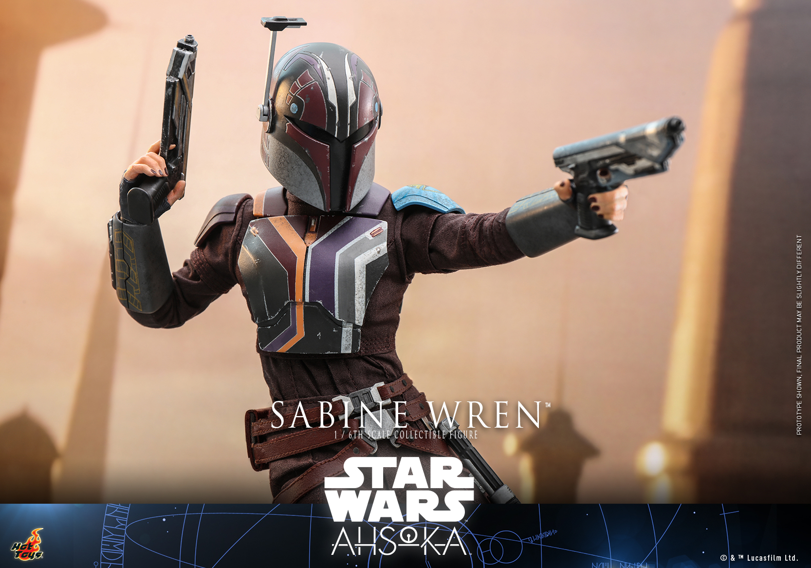 Hot Toys TMS111 1/6 Star Wars: Ahsoka - Sabine Wren
