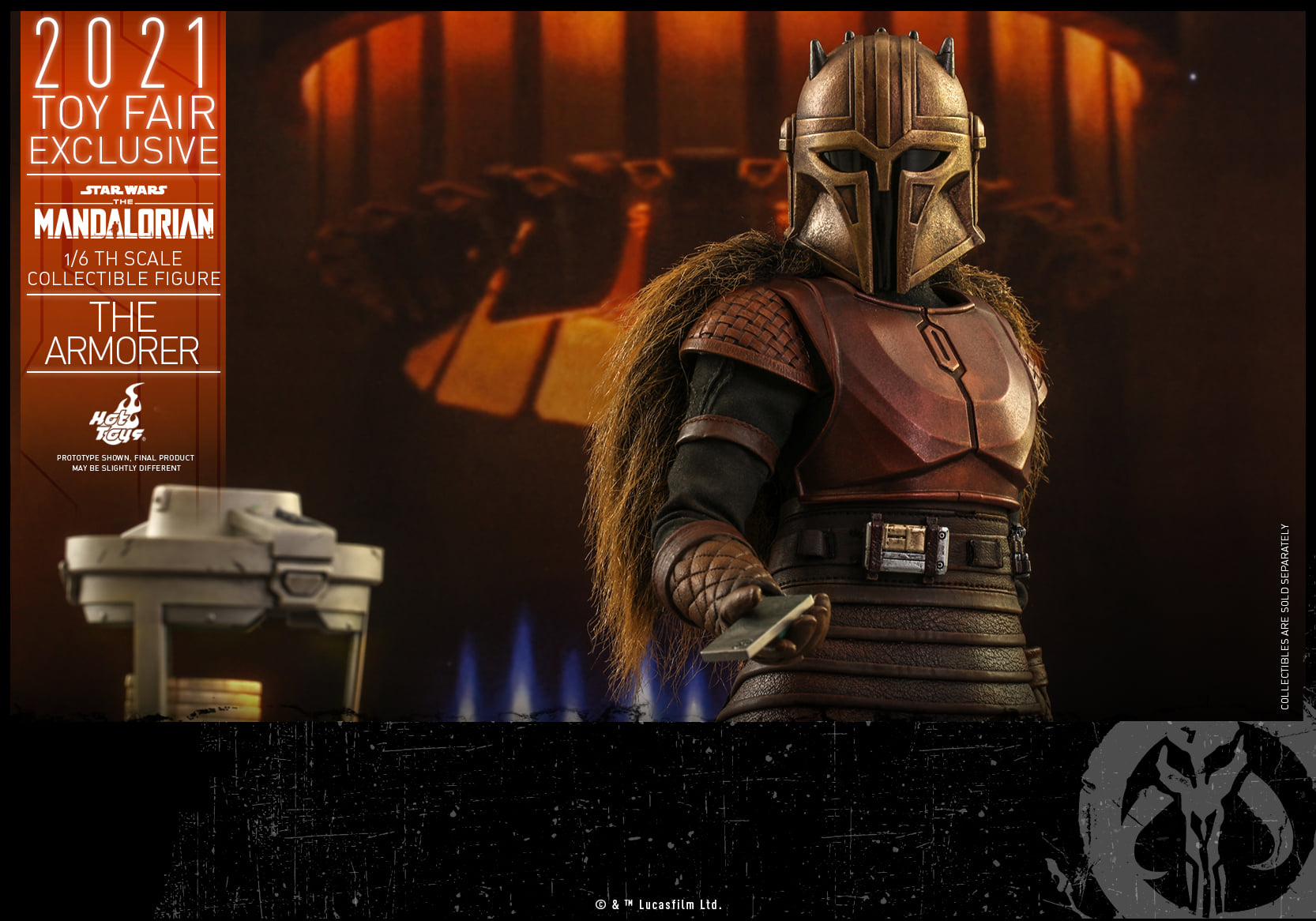 Hot Toys TMS044 16 Star Wars The Mandalorian™ - The Armorer™ [Toy Fair Exclusive 2021]