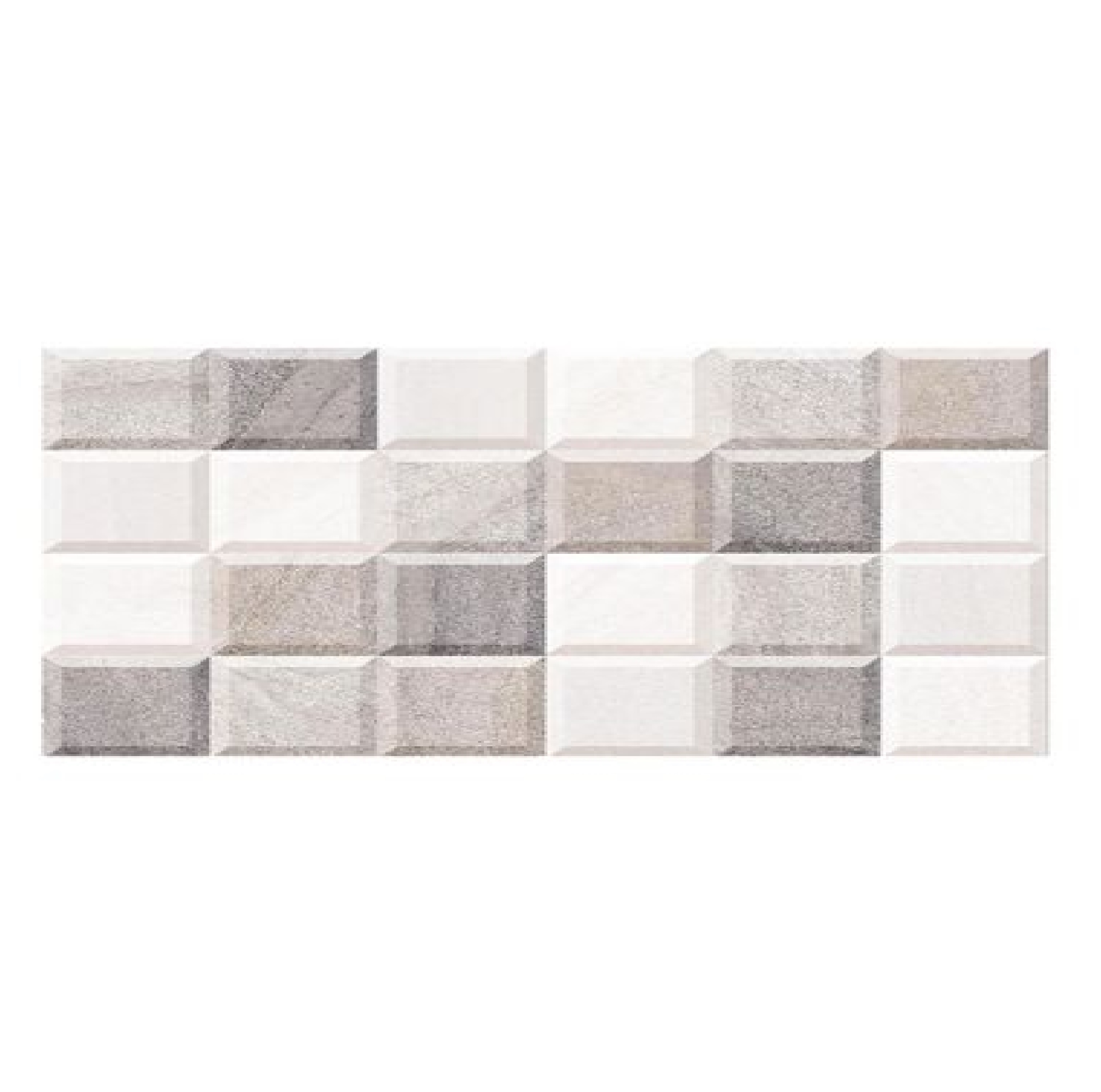 กระเบื้องผนัง KASSA รุ่น ไดอิกิ (1298-HL1) กลอสซี่ ขนาด 25 x 40 ซม. (กล่อง 10 แผ่น) สีน้ำตาลขาว