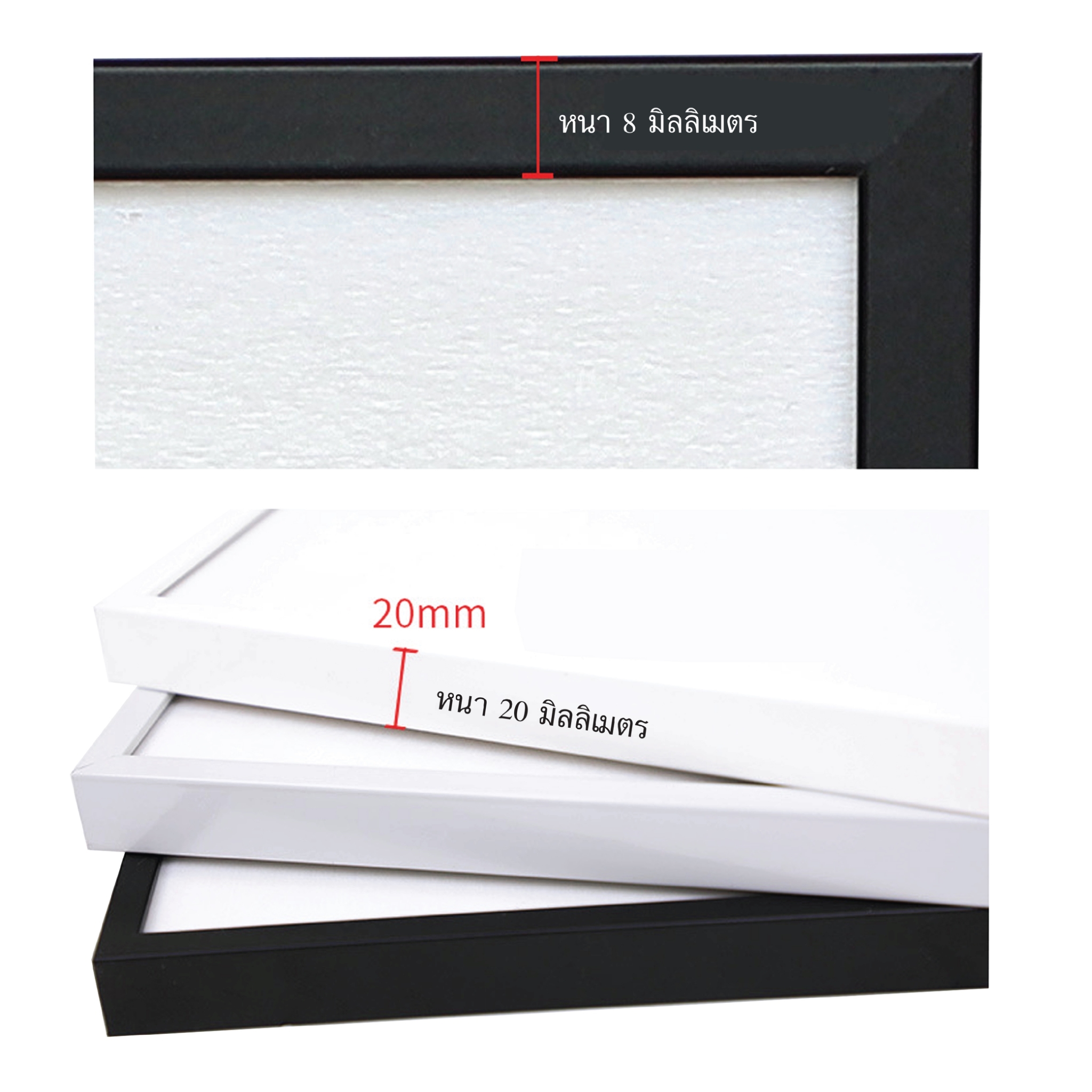 กรอบอะลูมิเนียม กรอบโปสเตอร์ กรอบรูป SNAP FRAME รุ่น B สีดำ สอดงานพิมพ์ด้านบน น้ำหนักเบา ติดตั้งง่าย ไม่ต้องเจาะผนัง