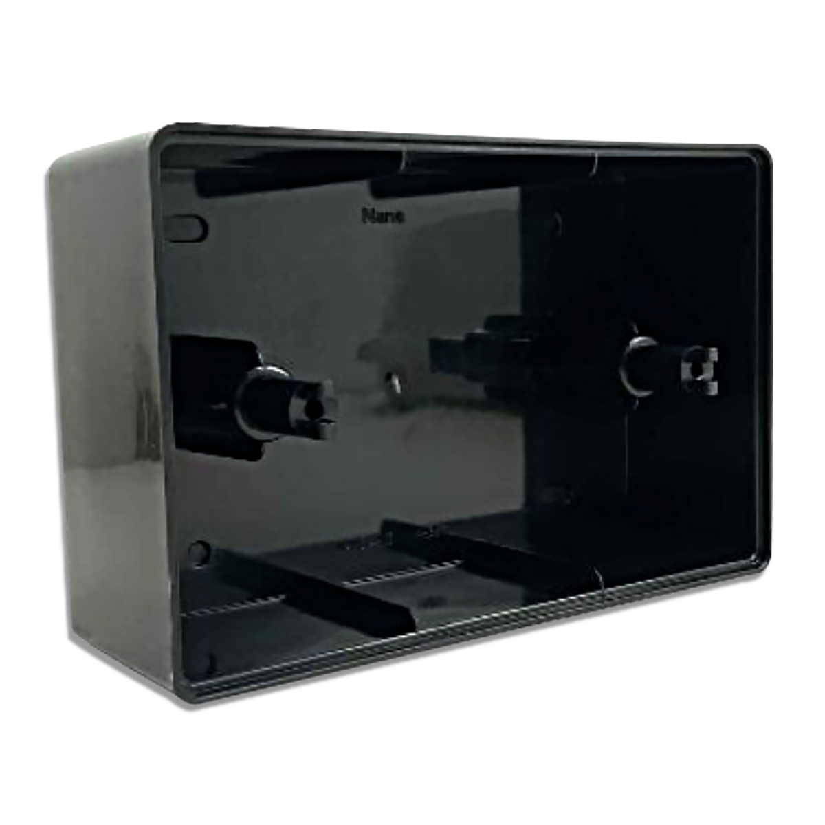 NANO กล่องลอยสำหรับฝาครอบแผงหน้ากากกันน้ำ สีดำ รุ่น NANO-415B (20 ชิ้น/กล่อง)