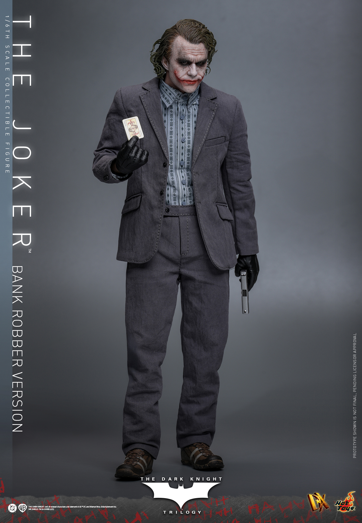 25/08/2568 Hot Toys DX50 The Dark Knight Trilogy - The Joker (Bank Robber Version)