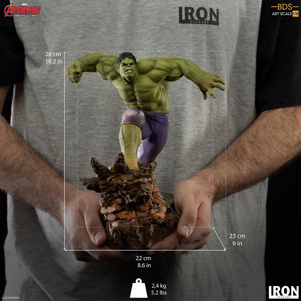 Iron Studios BDS Art Scale 1/10 Avengers: Age of Ultron - Hulk