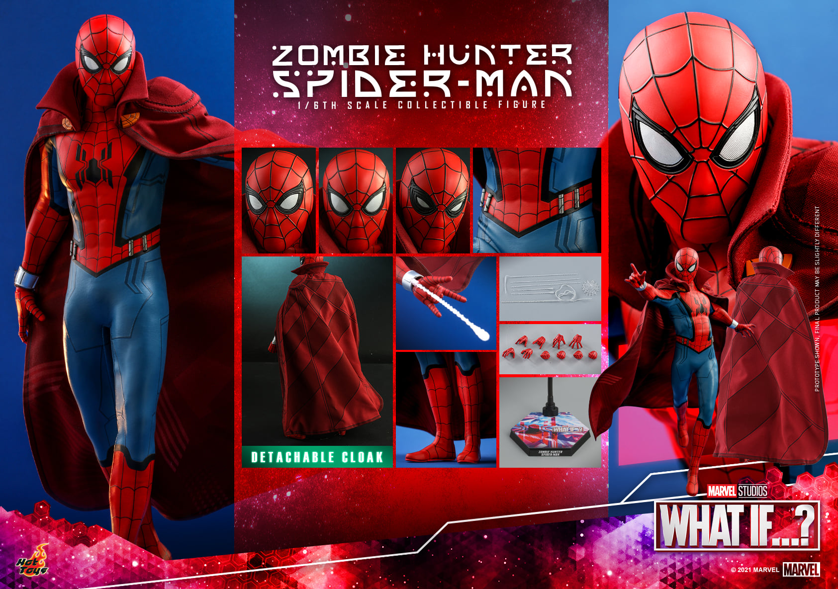 Hot Toys TMS058 1/6 What If… - Zombie Hunter Spider-Man