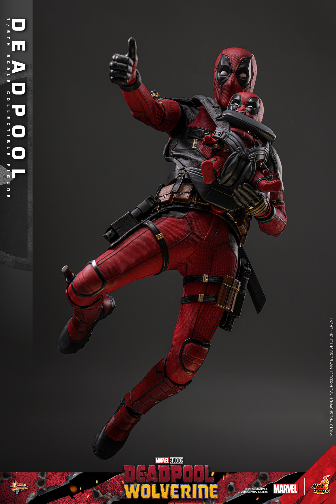 Hot Toys MMS746B Deadpool & Wolverine - Deadpool (Special Edition)