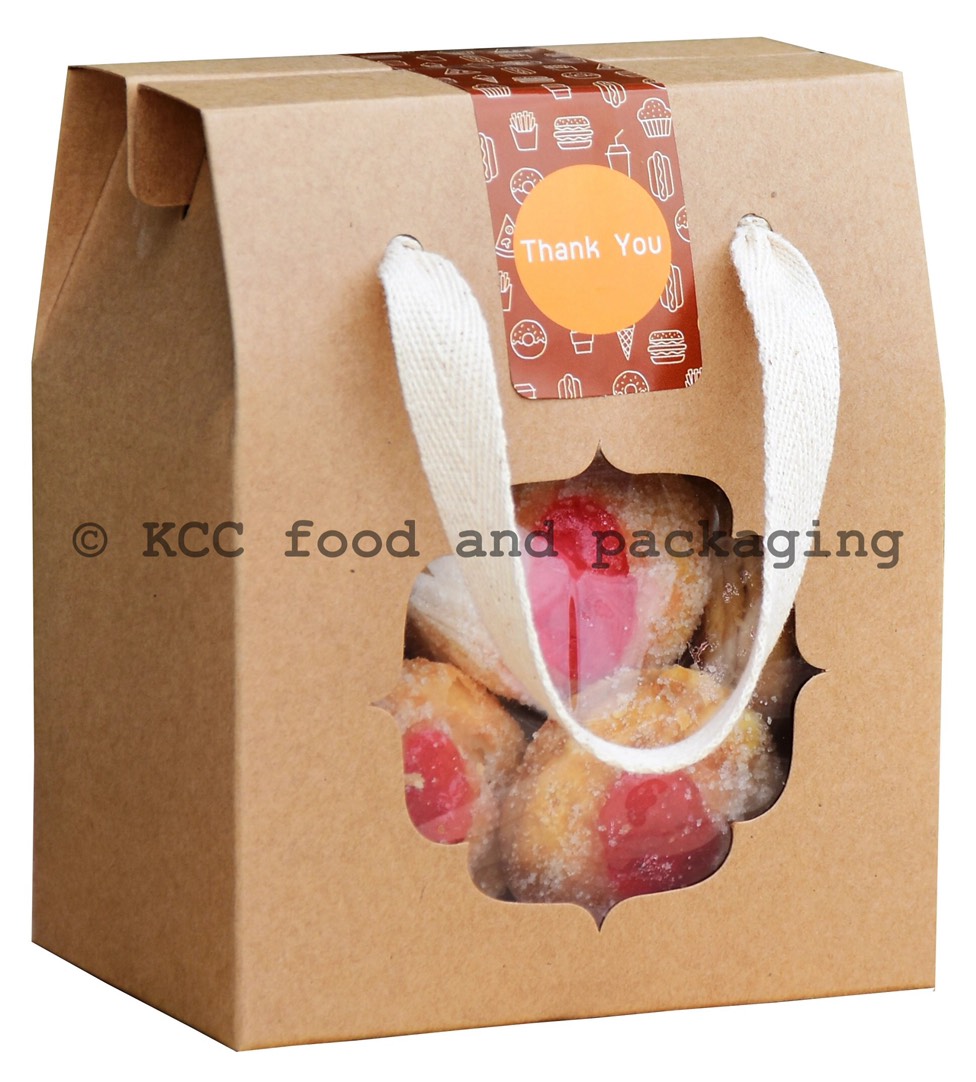 KB06 - กล่องคุ้กกี้ + เชือก (10ใบ) - Ido
