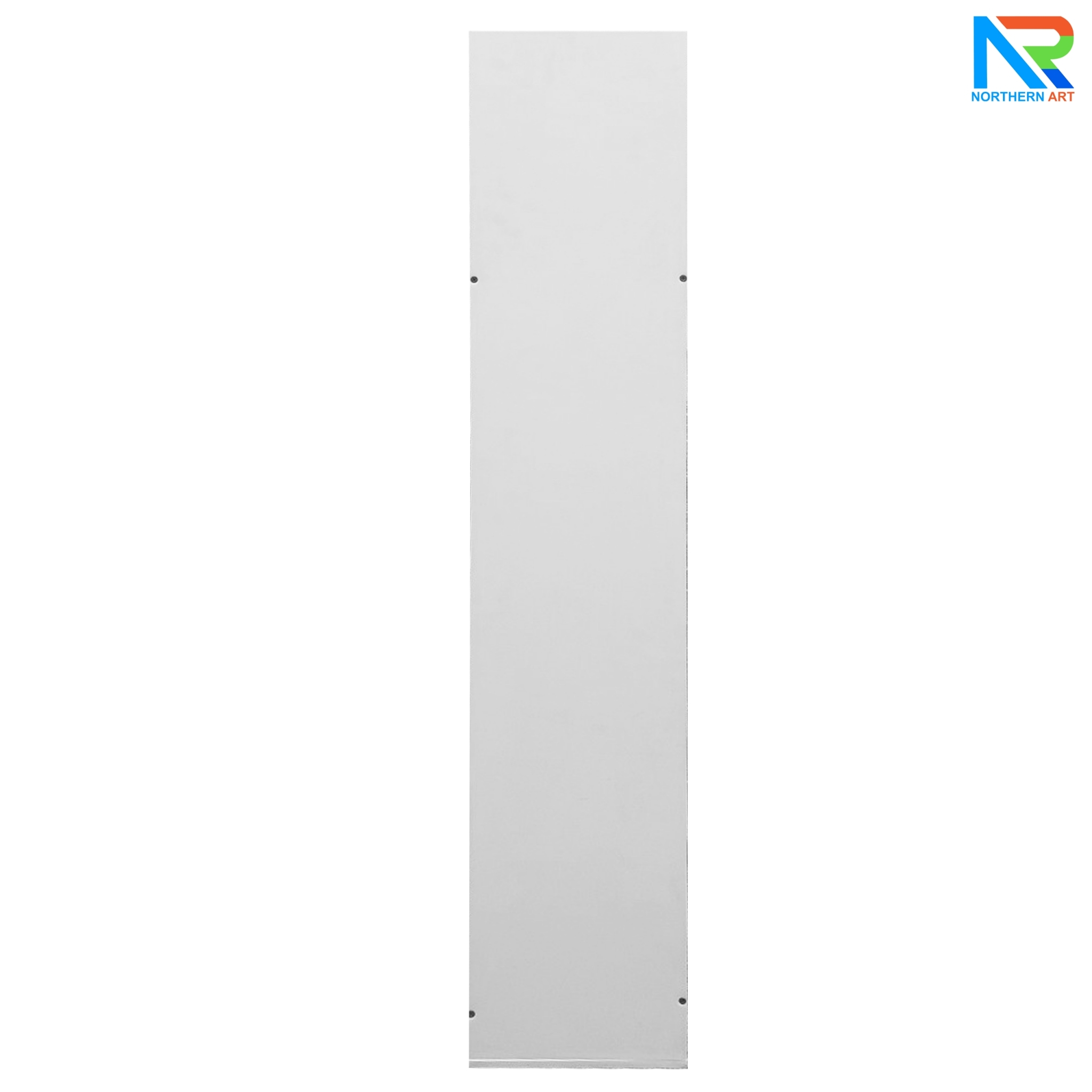 ชั้นวางสินค้าพลาสวูด 2 ชั้น ขนาด (W)24 x (D)24 x (H)130 ซม. พร้อมงานพิมพ์ พลาสวูดหนา 8 มม.