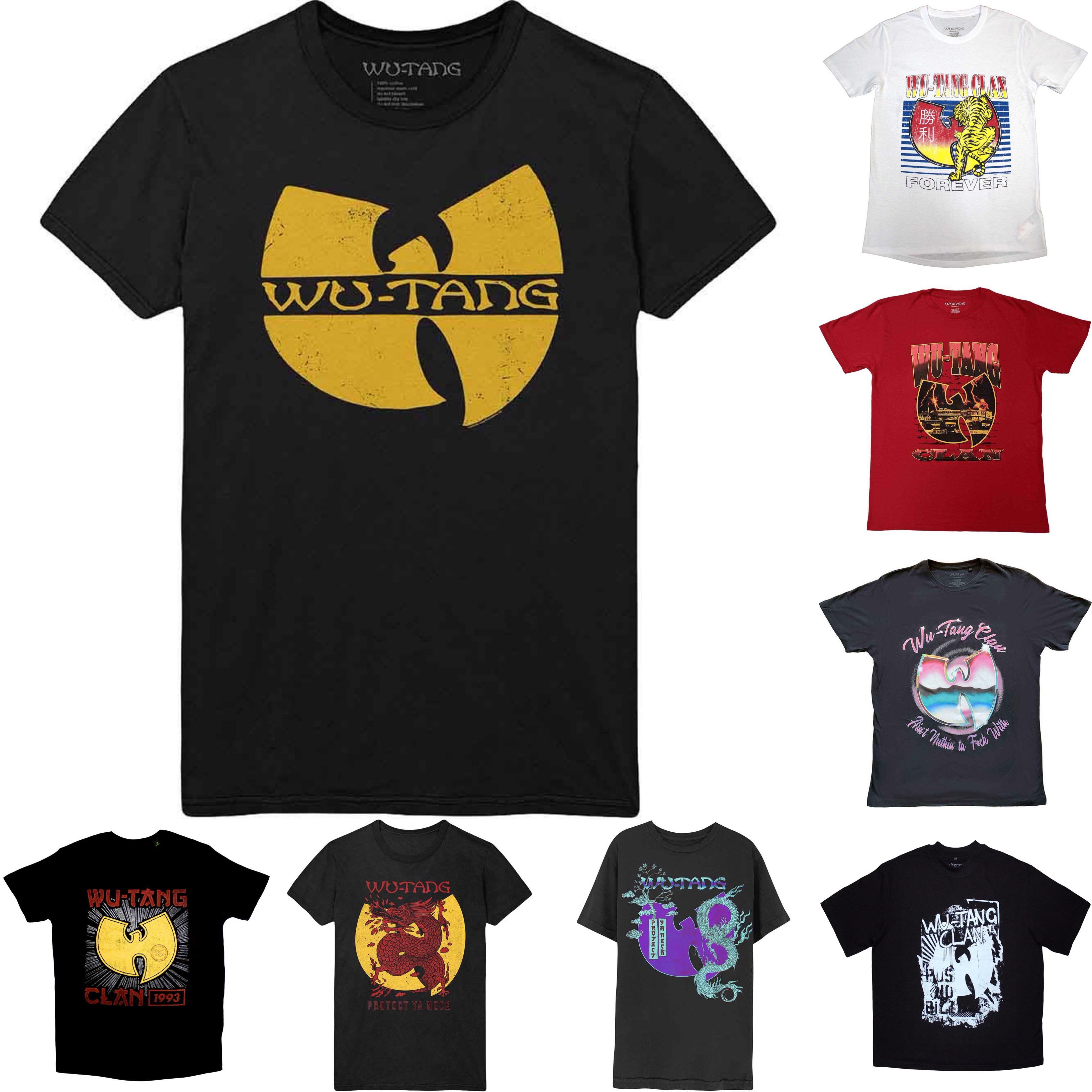 🇬🇧[PREORDER] เสื้อวง WU-TANG CLAN T-SHIRT รวมลายสุดฮิต ลิขสิทธิ์แท้ UK
