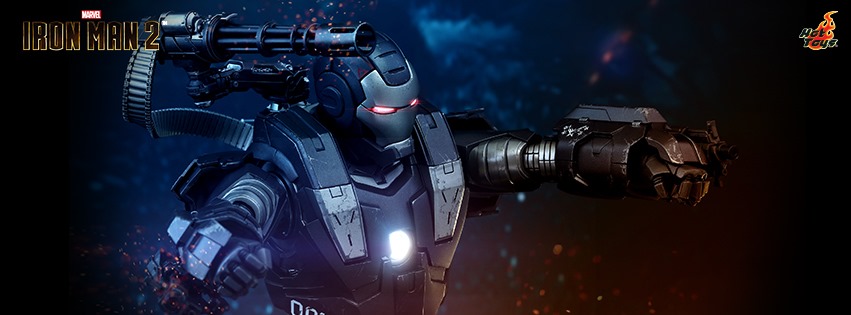 Hot Toys MMS331D13B 1/6 Iron Man 2 - War Machine (Reissue)