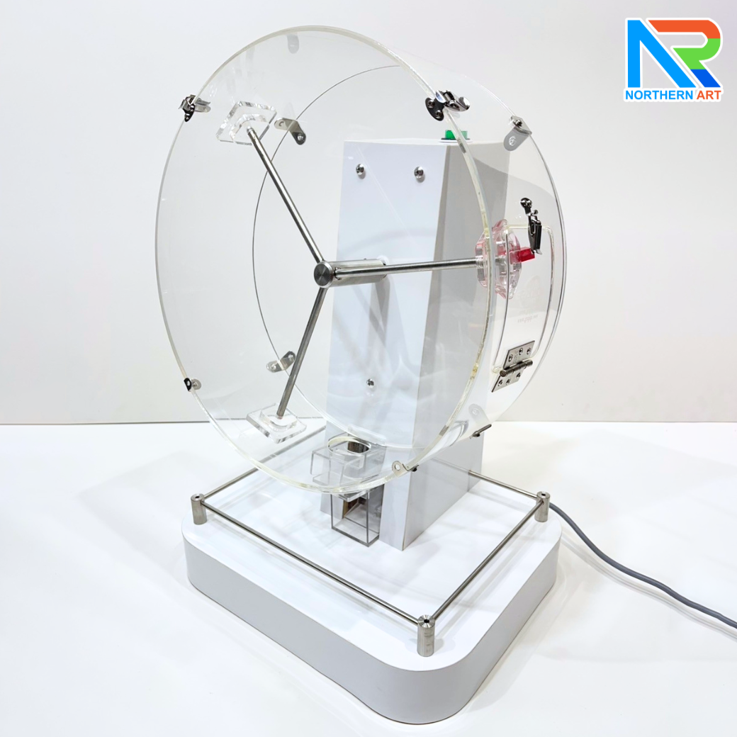 เกมส์หมุนบอลไฟฟ้า ตั้งโต๊ะ ขนาด (W)40 X (L)33 X (H)60 cm. หมุนได้ 360 องศา (ไม่รวมลูกบอล)