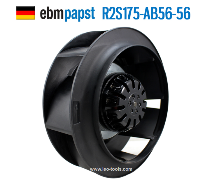 Ebm-papst fan R2S175-AB56-56 220V 0.33A แรงเหวี่ยงพัดลมเทอร์โบ