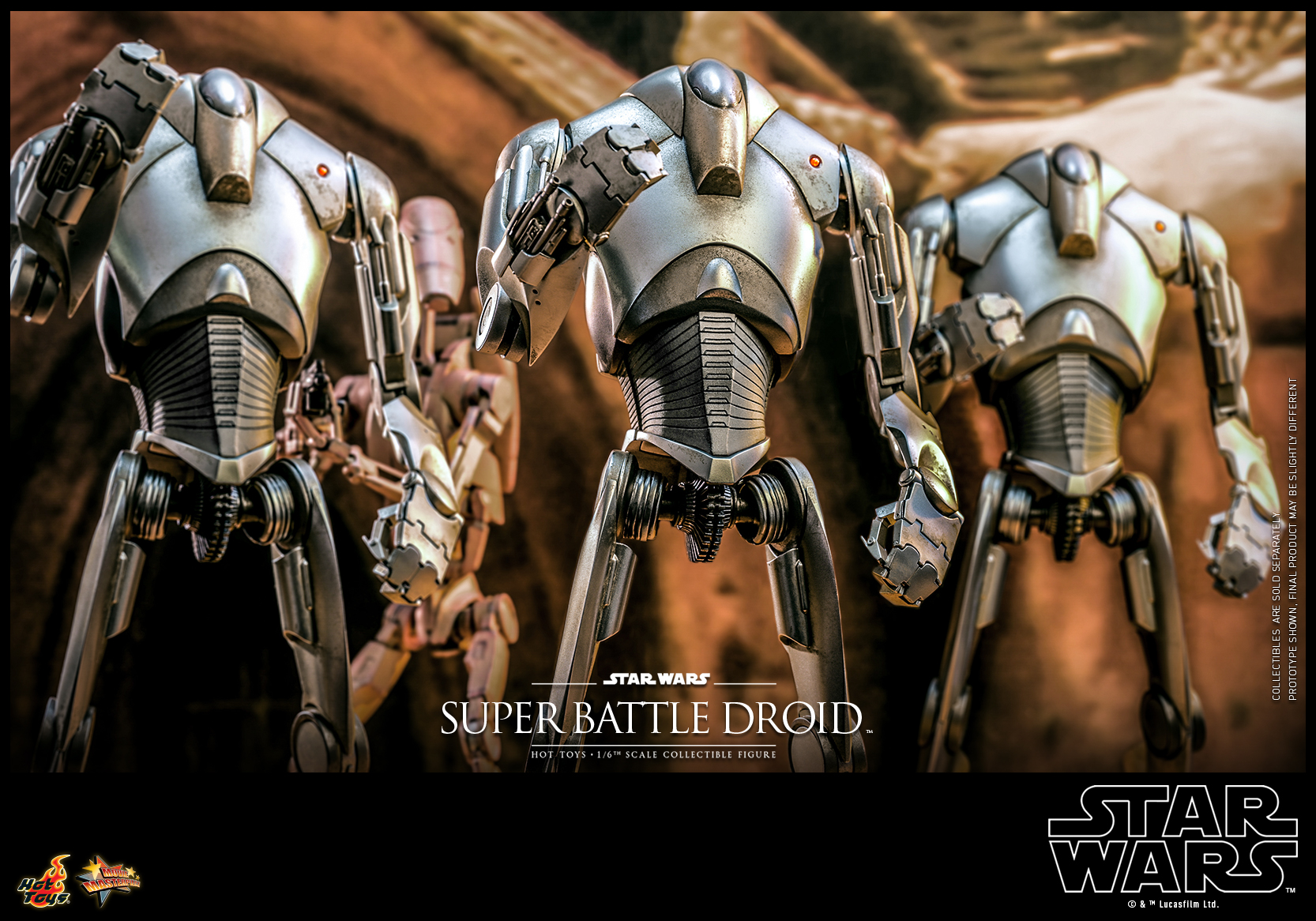 Hot Toys MMS682 1/6 Star Wars: Attack of the Clones™ - Super Battle Droid™