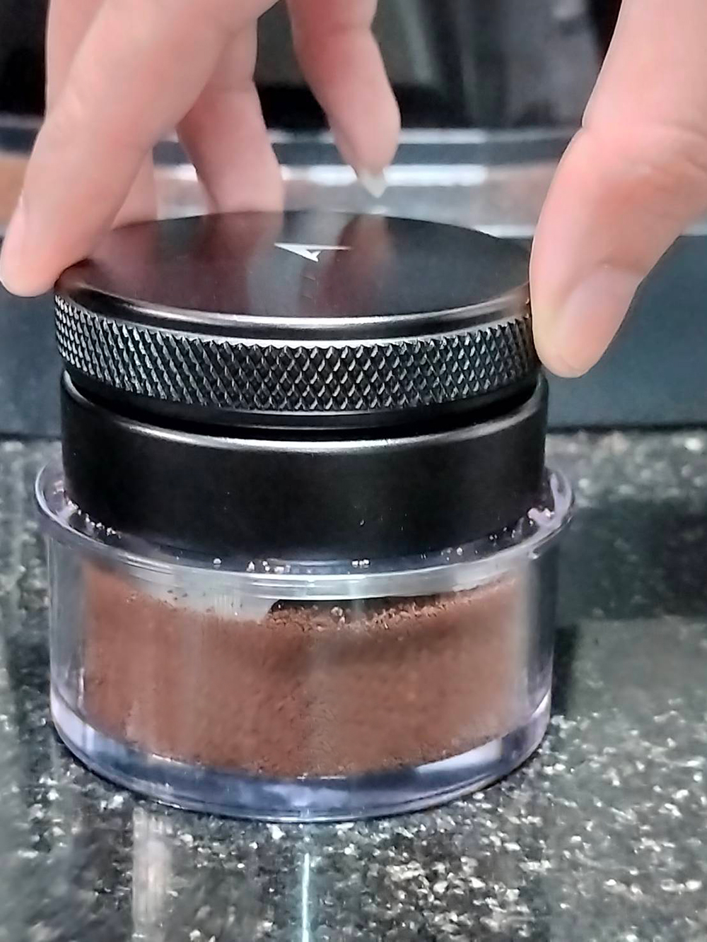 Coffee Dosing Cup Transparent 58 MM.