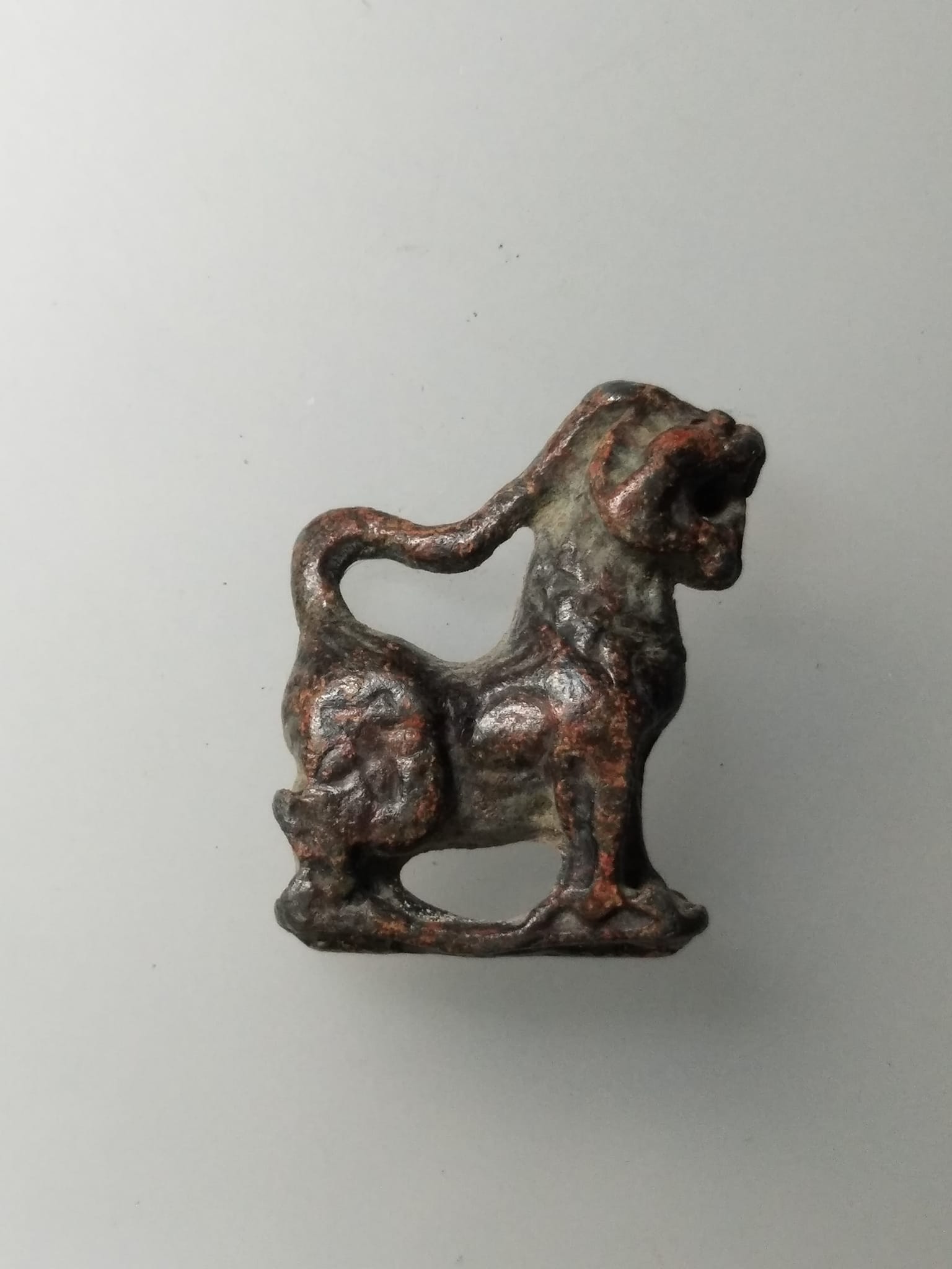 G767 สิงห์คอยาว เนื้อตะกั่ว ปี 2521 หลวงพ่อกวย วัดโฆสิตาราม ชัยนาท