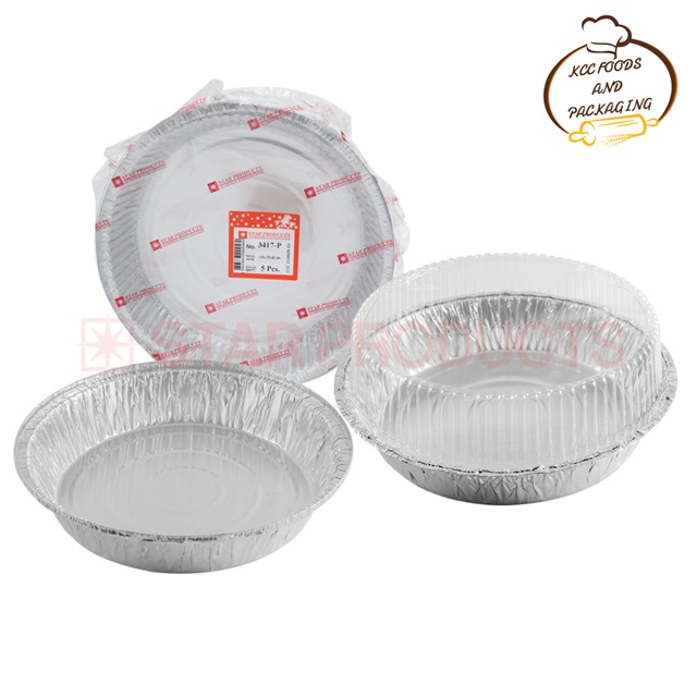 ถาดฟอยล์ No.3417 Foil Star (5 ชุด)