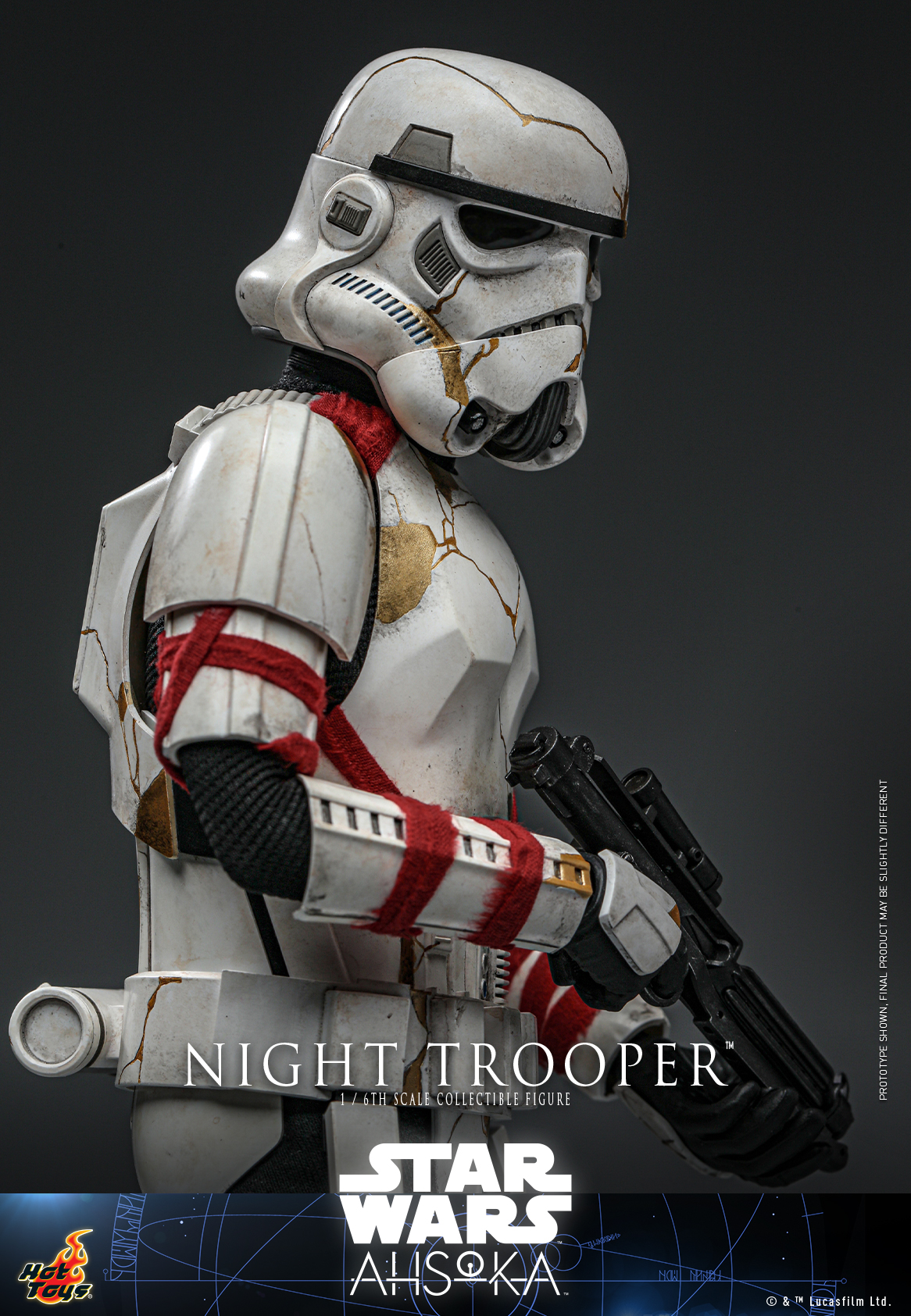 Hot Toys TMS121 1/6 Star Wars: Ahsoka™ - Night Trooper™