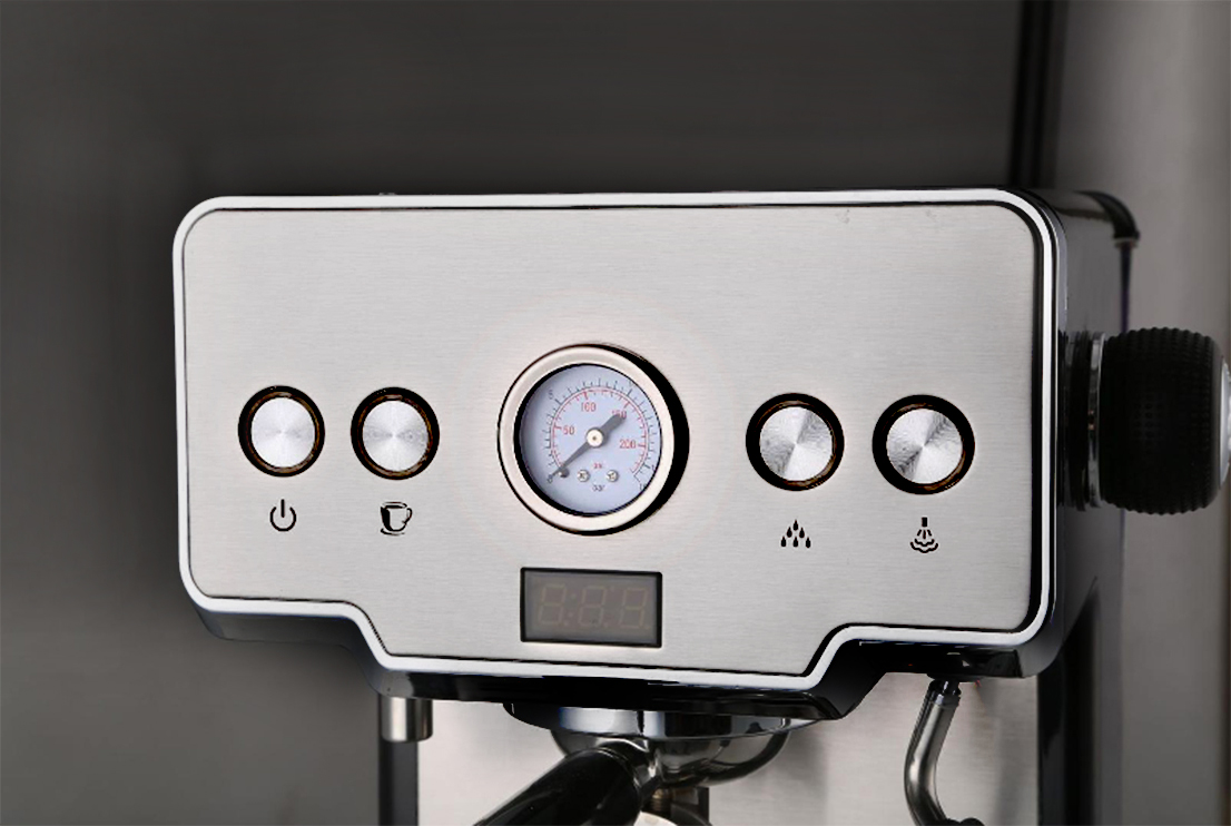 Italian Simi-Automatic coffee machine 1450W with steam