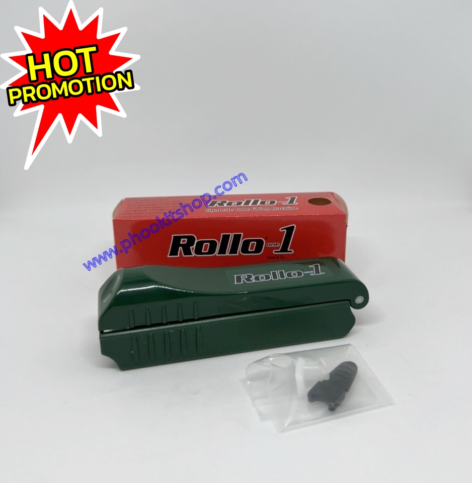 เครื่องอัดบุหรี่ Rollo 1 เครื่องอัดบุหรี ที่อัดบุหรี่ เครื่องอัดหลอดบุหรี่ บุหรี่ทำมือ คุณภาพสูง อัดง่าย ราคาพิเศษ