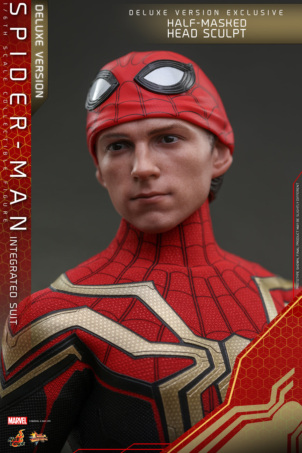 Hot Toys MMS624 1/6 Spider-Man: No Way Home - Spider-Man Integrated Suit (Deluxe Version)