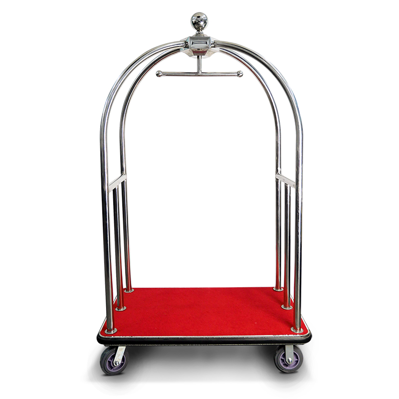 Stainless Luggage Trolley Style Bird cage (S) 0607-018