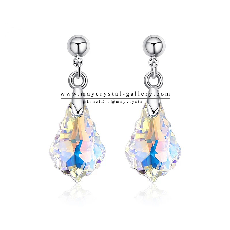 ต่างหูคริสตัล จากประเทศออสเตรีย (Embellished with Crystals from Austria)