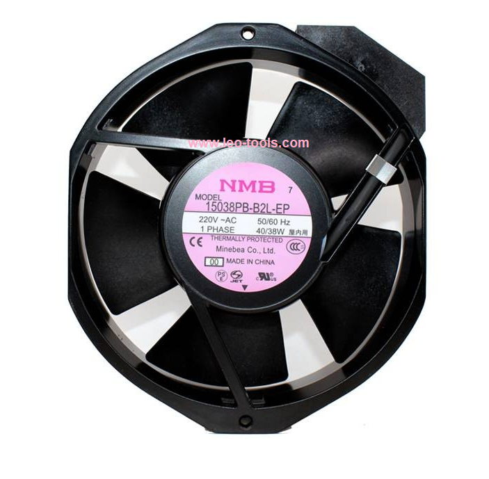 NMB Fan Model: 15038PB-B2L-EP 220V 40/38W Size: 172x38mm.
