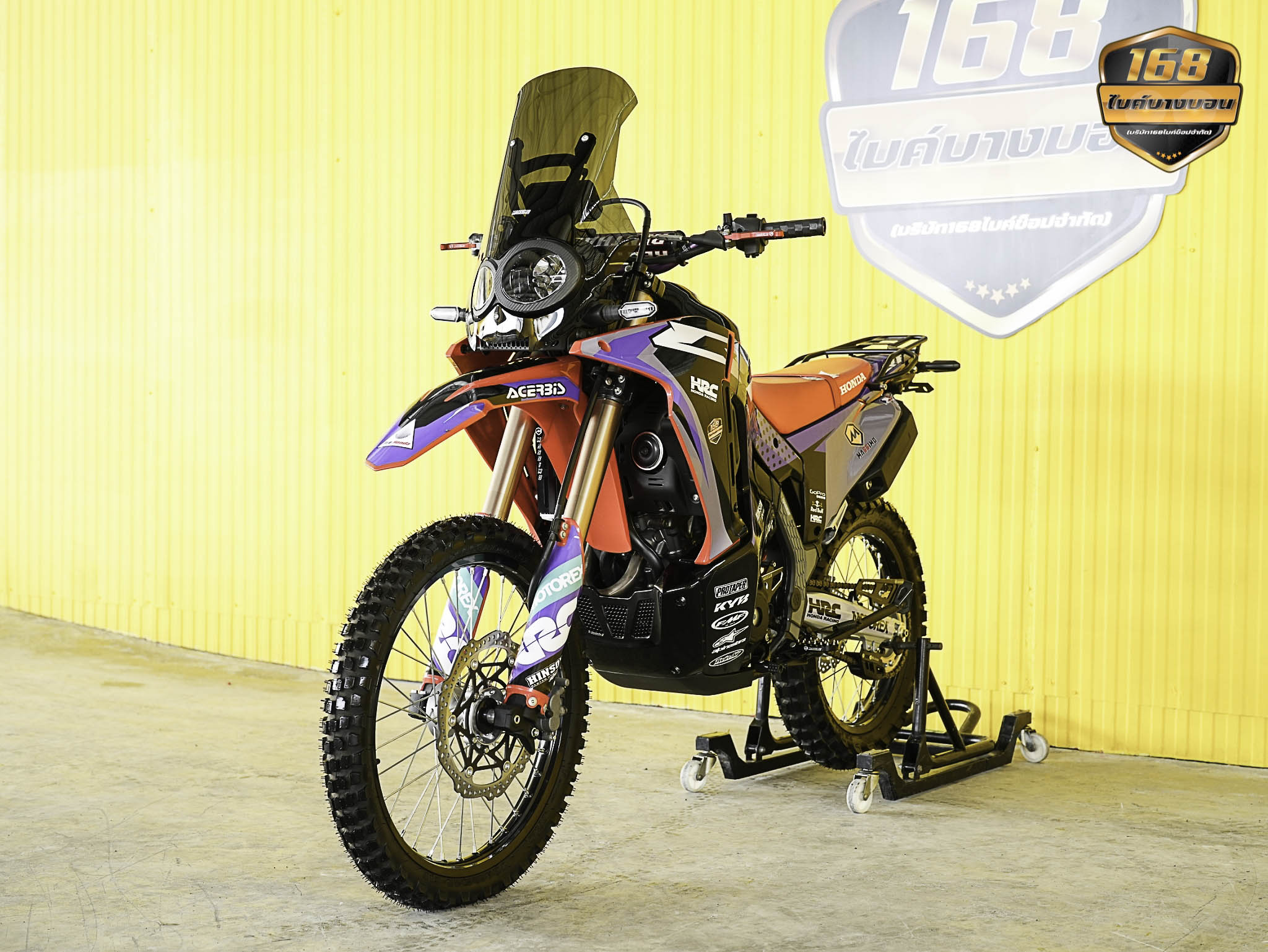 Honda CRF300 RALLY 2024 ( รถใหม่ป้ายเเดง + เเต่งครบ )