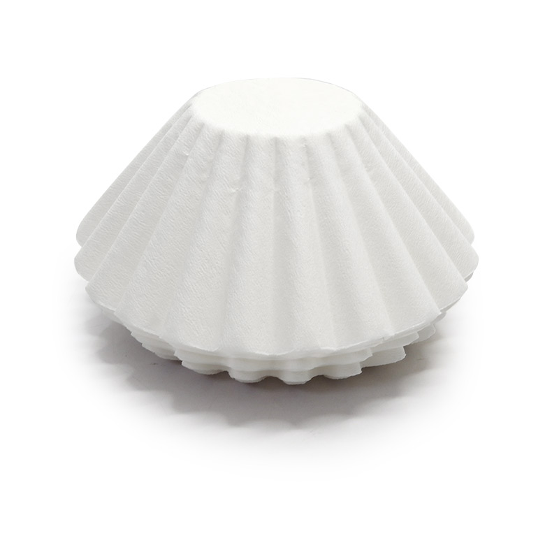 Wave paper filter 1-2 cups-White