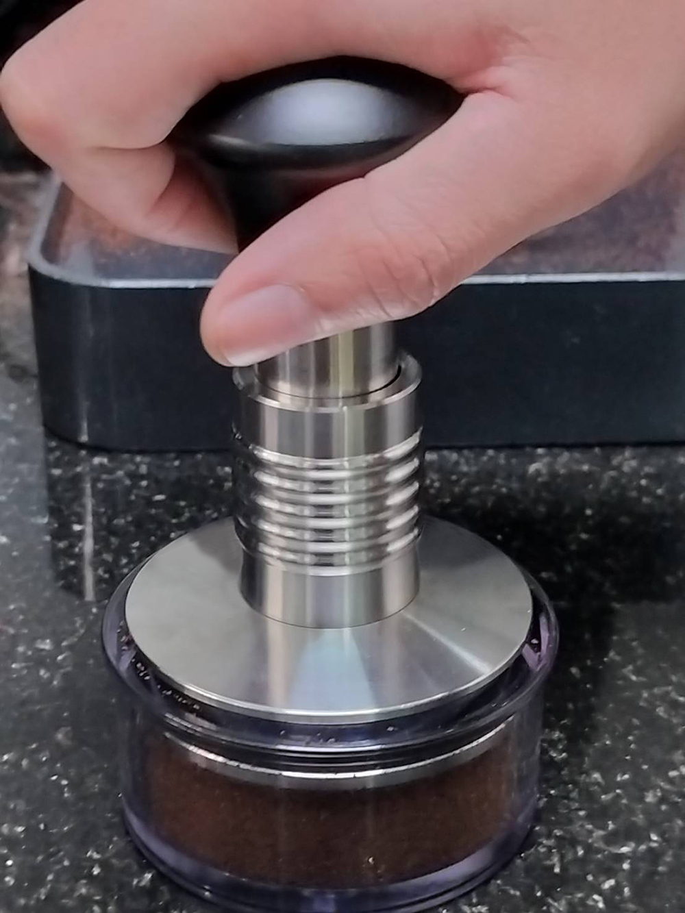 Coffee Dosing Cup Transparent 58 MM.