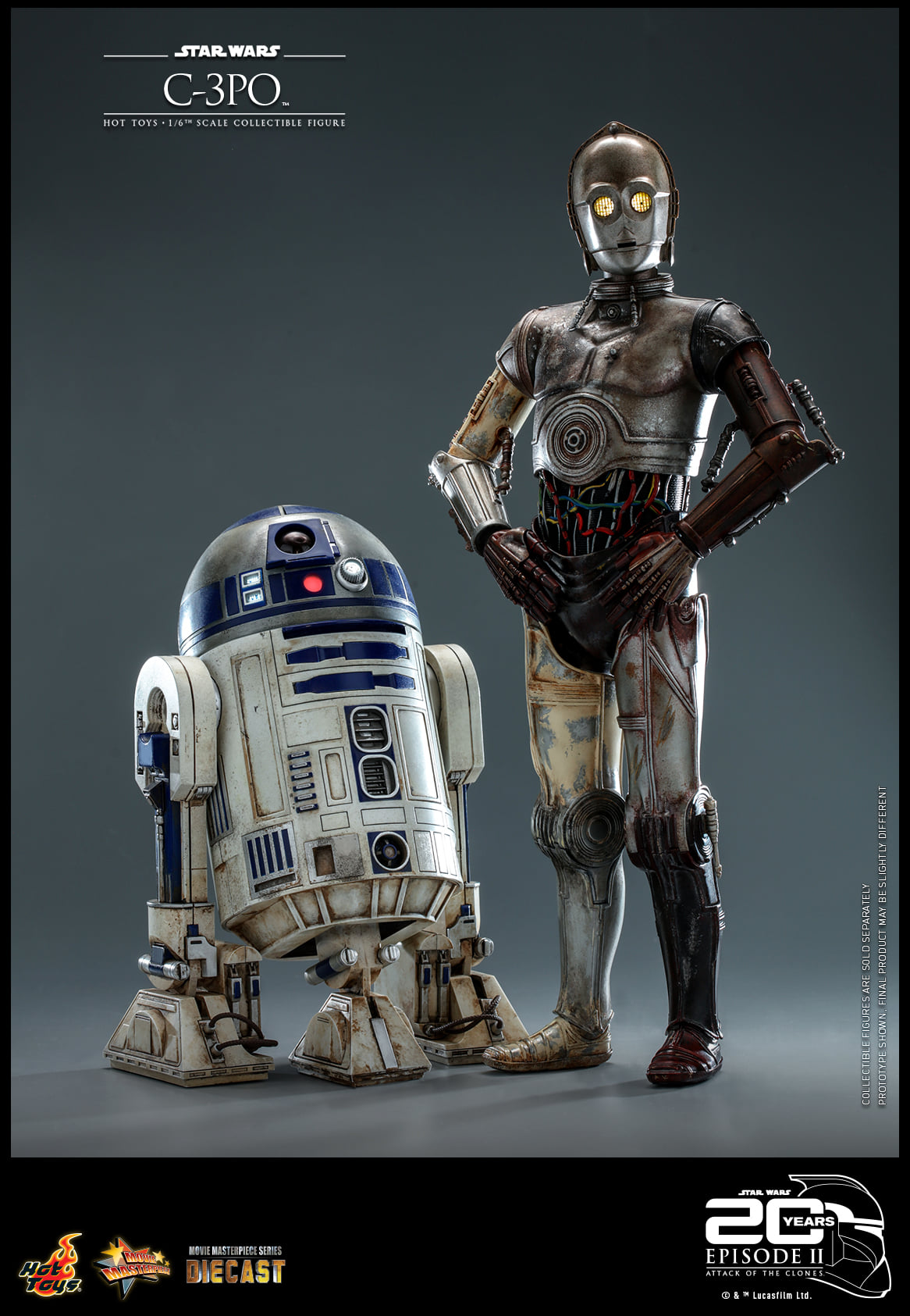Hot Toys MMS650D46 1/6 Star Wars Episode II: Attack of the Clones™ - C-3PO™