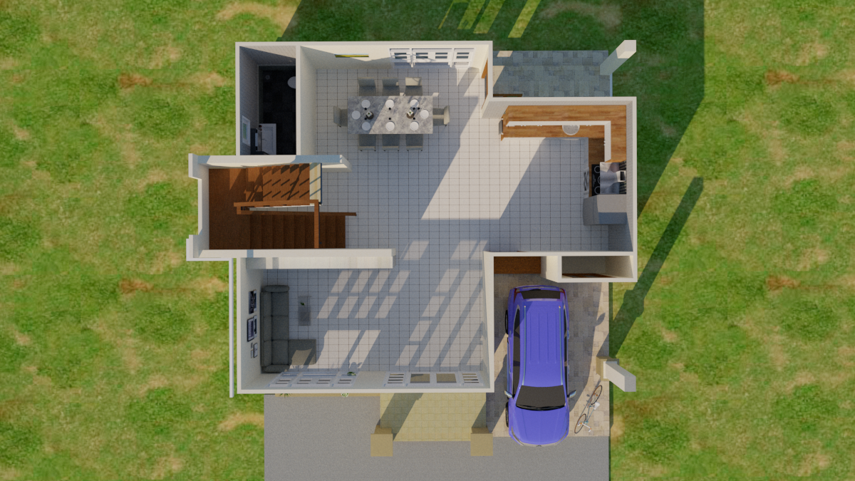 แบบบ้าน 2ชั้น ทรงปั้นหยา