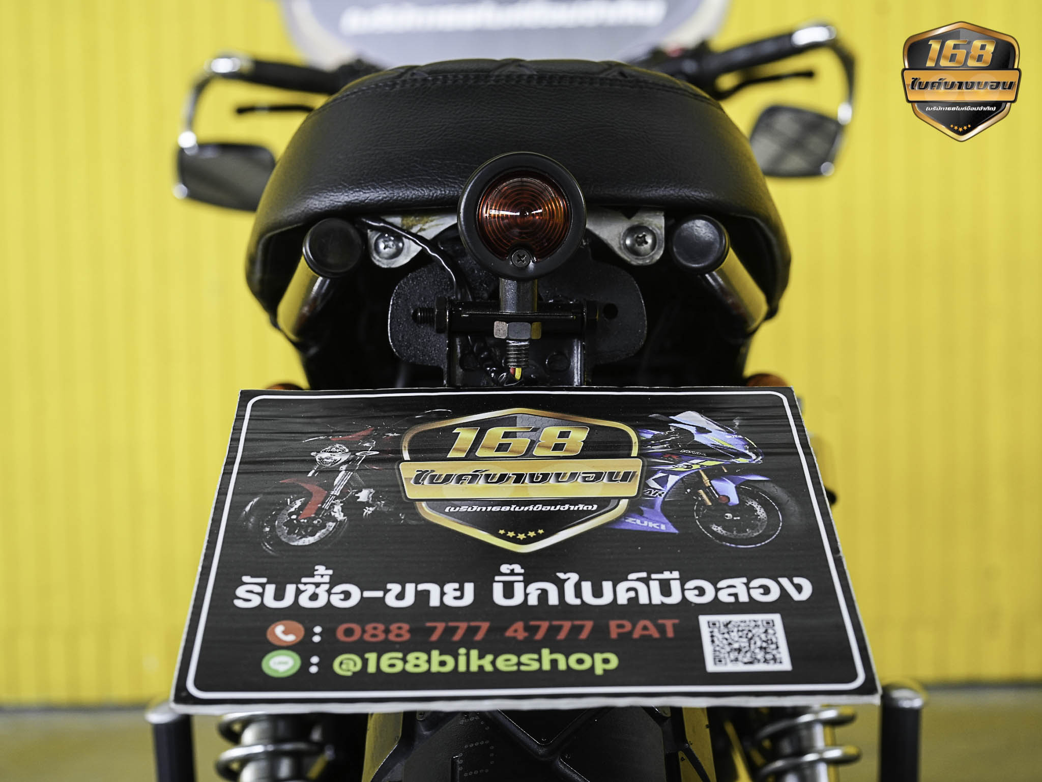 Triumph THRUXTON 900 ปี 2015 เเต่งหล่อๆ ฟรีดาวน์ออกรถ 0 บ.