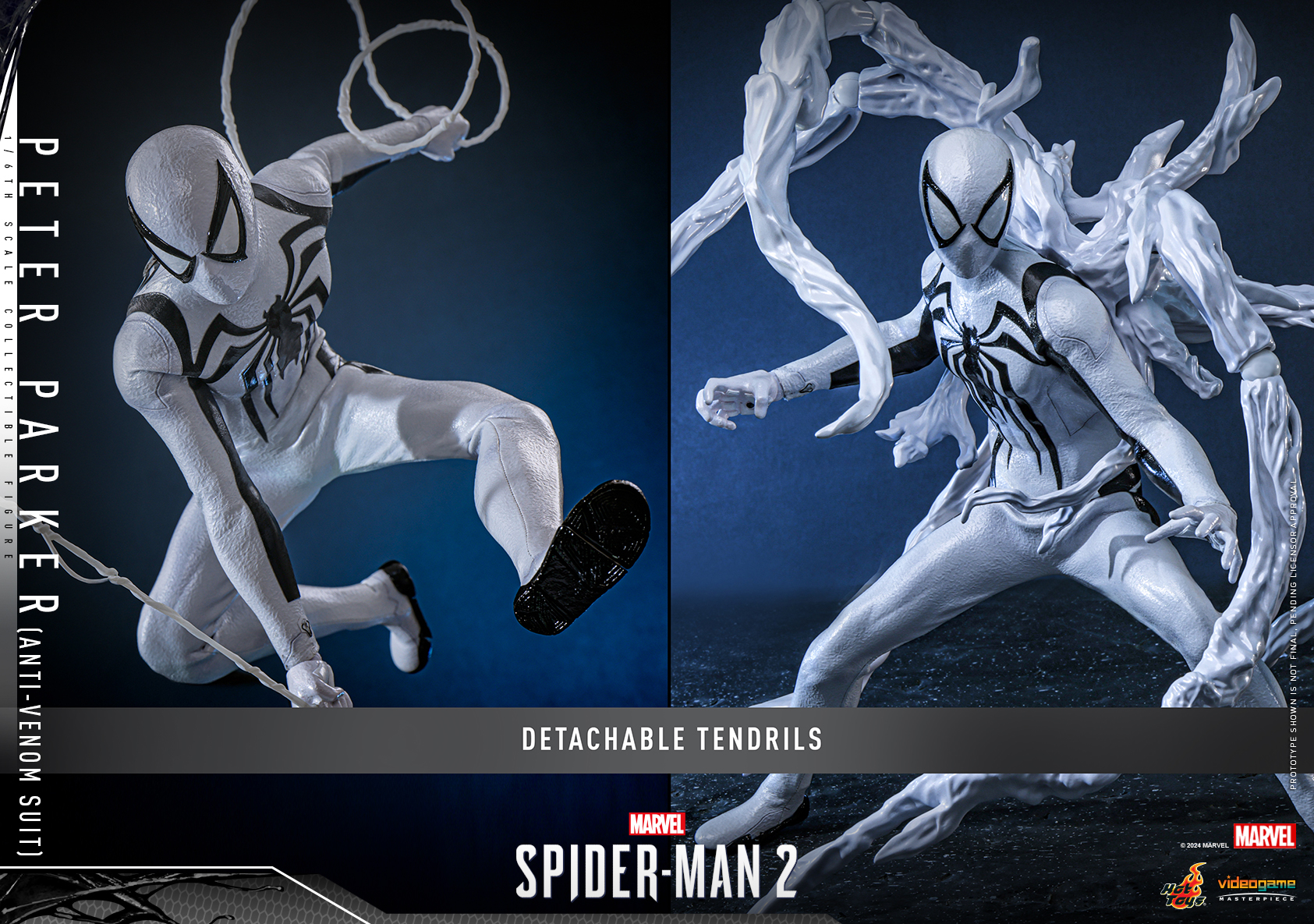 Hot Toys VGM69 Marvel's Spider-Man 2 - Peter Parker (Anti-Venom Suit)