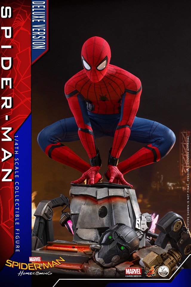 Hot Toys QS015 Spider-Man: Homecoming 1/4 Spider-Man (Deluxe Version)