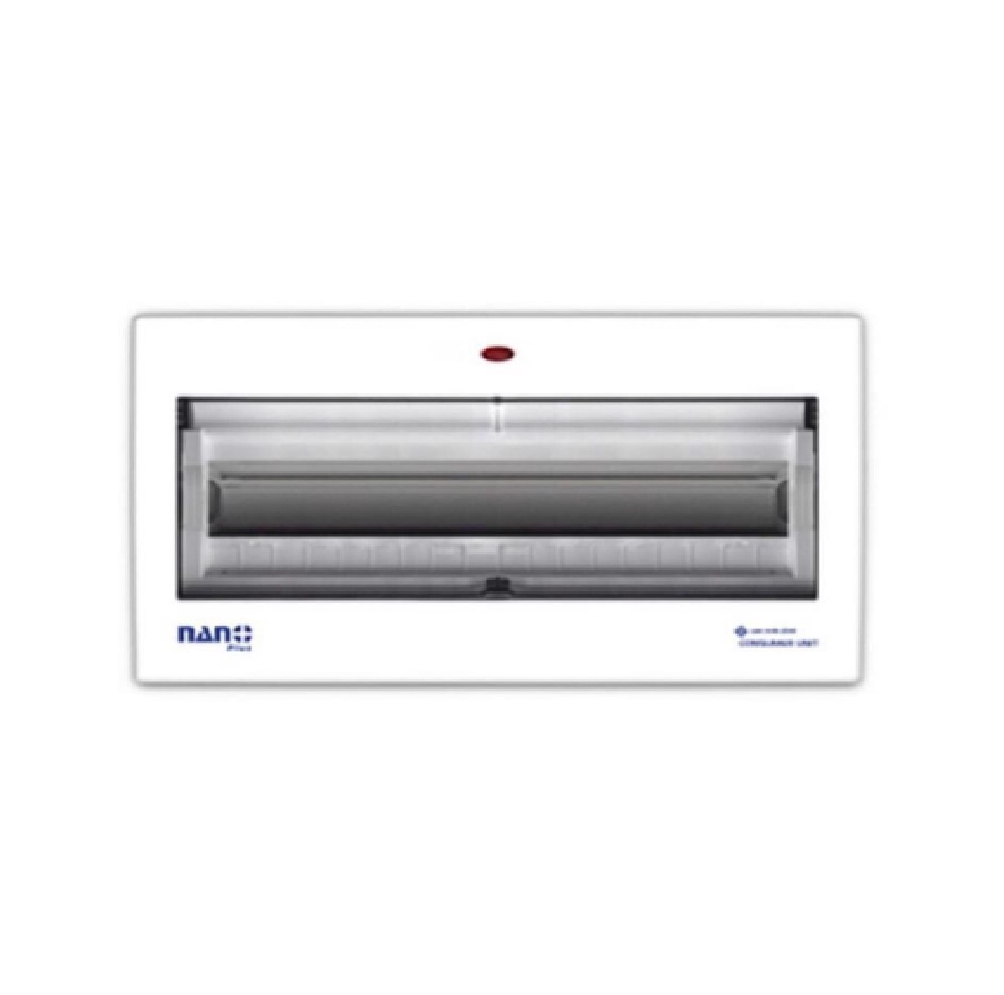 Nano ตู้คอนซูมเมอร์ ยูนิต 14-16 ช่อง เกาะราง din รางปีกนก (ตู้เปล่า) ตู้ consumer unit CU14 คอนซูมเมอร์ ตู้ไฟ นาโนพลัส MCB คอนซูเมอร์ยูนิต นาโน