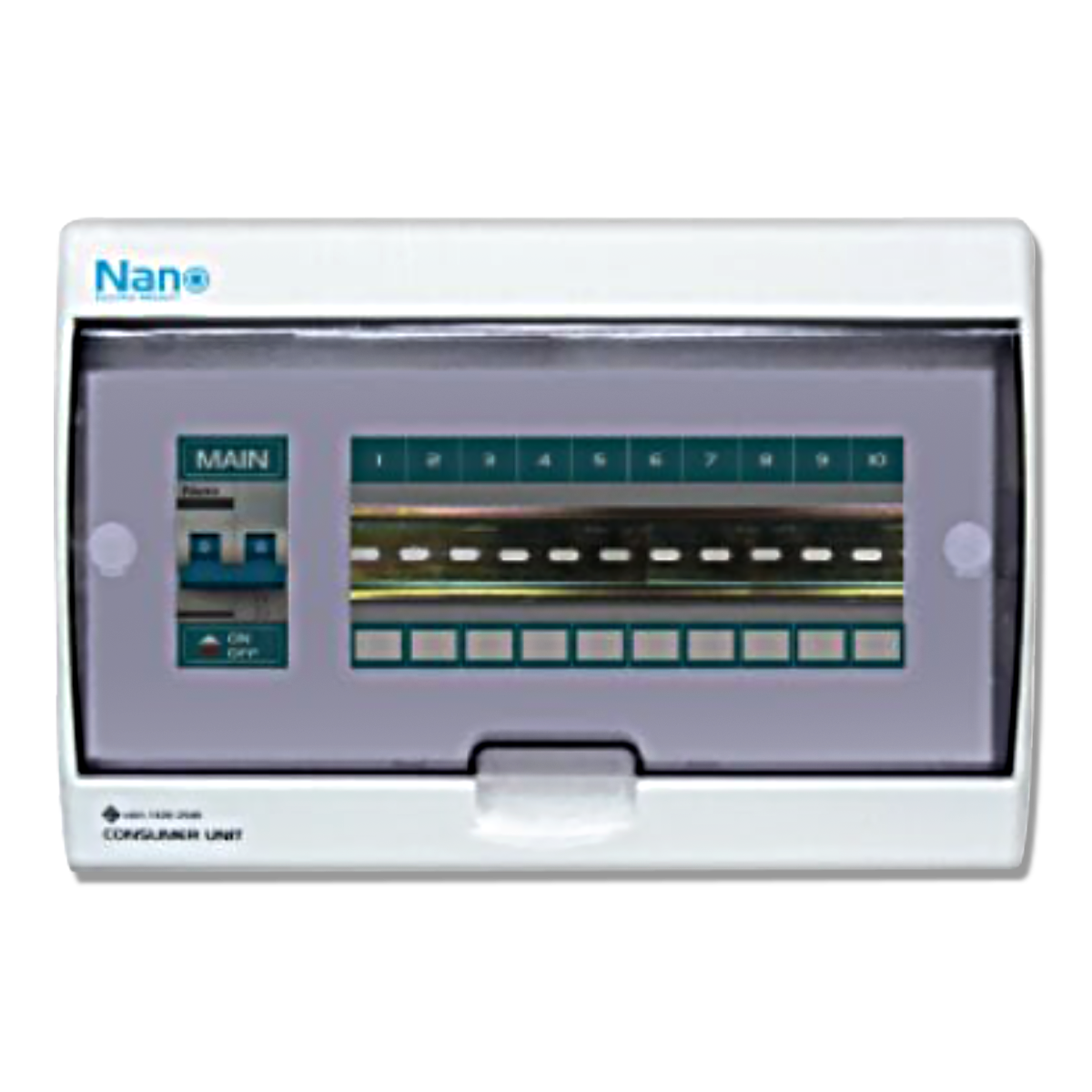 NANO ตู้คอนซูมเมอร์ยูนิต เมน + 10 ช่อง
