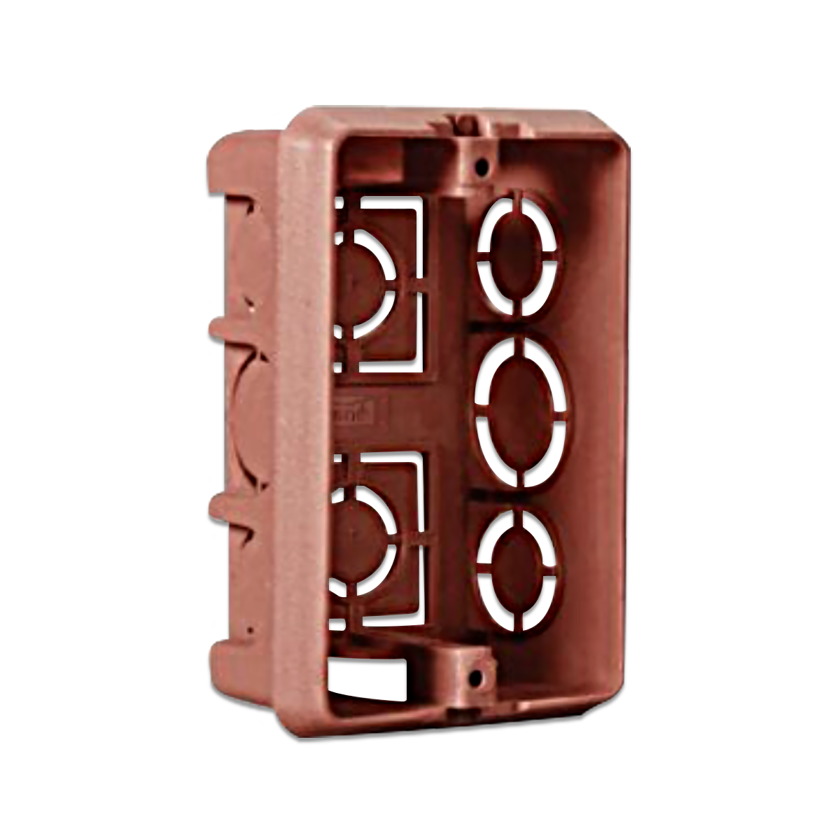 NANO บล็อคฝัง ขนาด 2x4" สีส้ม รุ่น NANO-408 (100 ชิ้น/กล่อง)