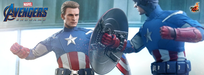 Hot Toys MMS563 Avengers: Endgame - Captain America (2012 Version)