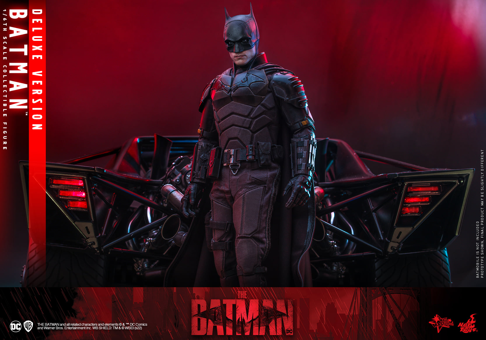 Hot Toys MMS639 1/6 The Batman - Batman (Deluxe Version)