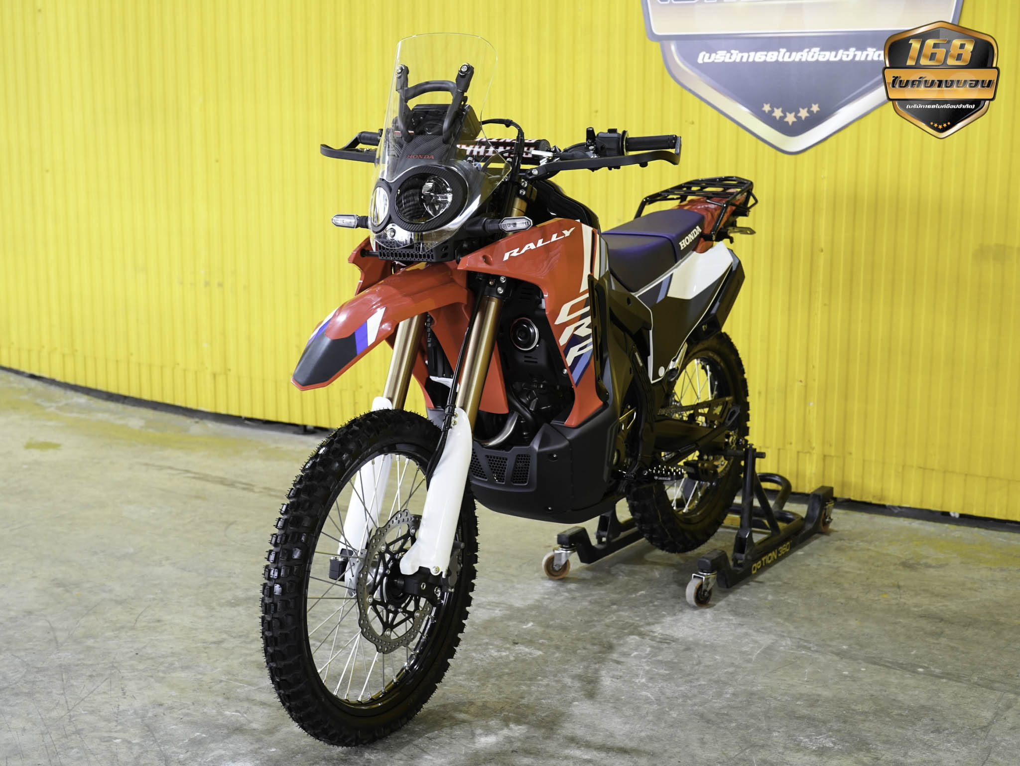 Honda CRF300 RALLY 2025 (รถป้ายเเดงเเต่งให้ครบ สด-ผ่อน )