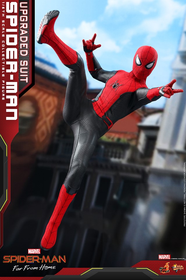 Hot Toys MMS542 Spider-Man: Far From Home - Spider-Man (Upgraded Suit)