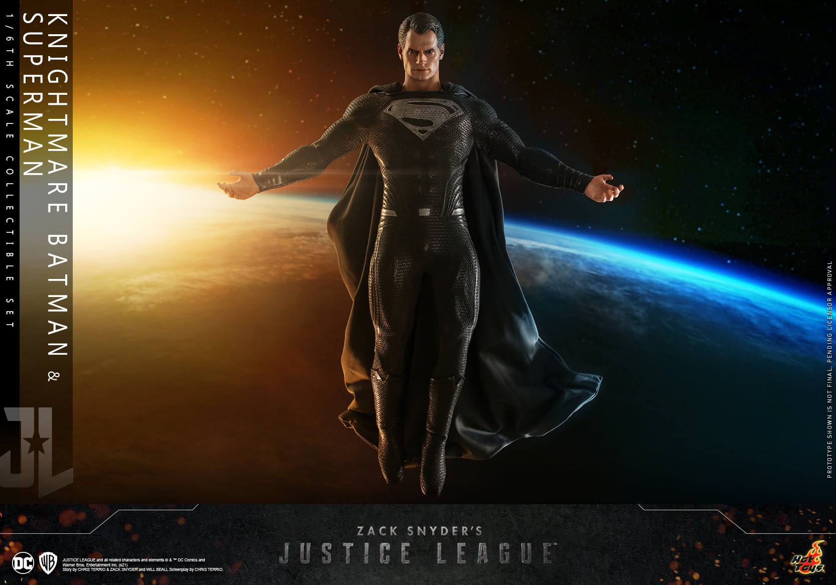Hot Toys TMS038 1/6 Zack Snyder's Justice League - Knightmare Batman and Superman