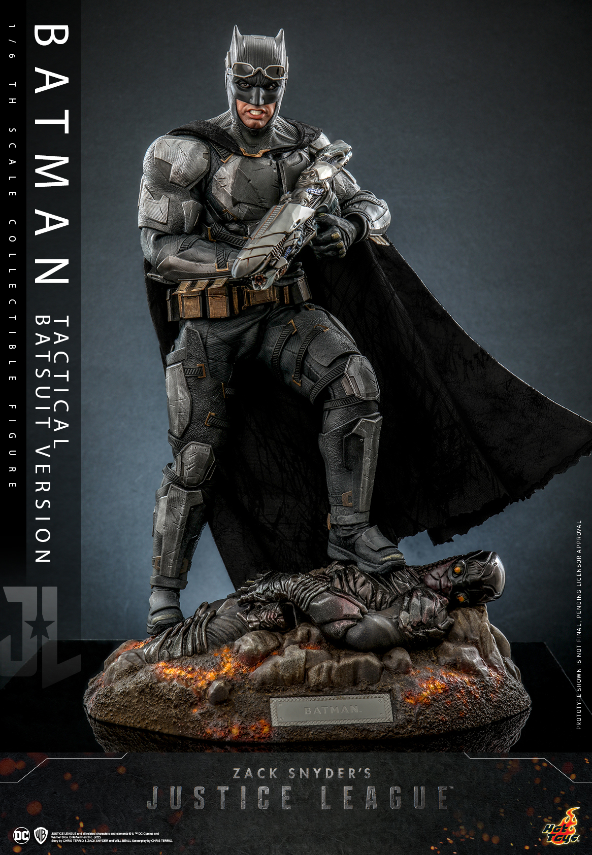 Hot Toys TMS085 1/6 Zack Snyder's Justice League - batman (Tactical Batsuit Version)
