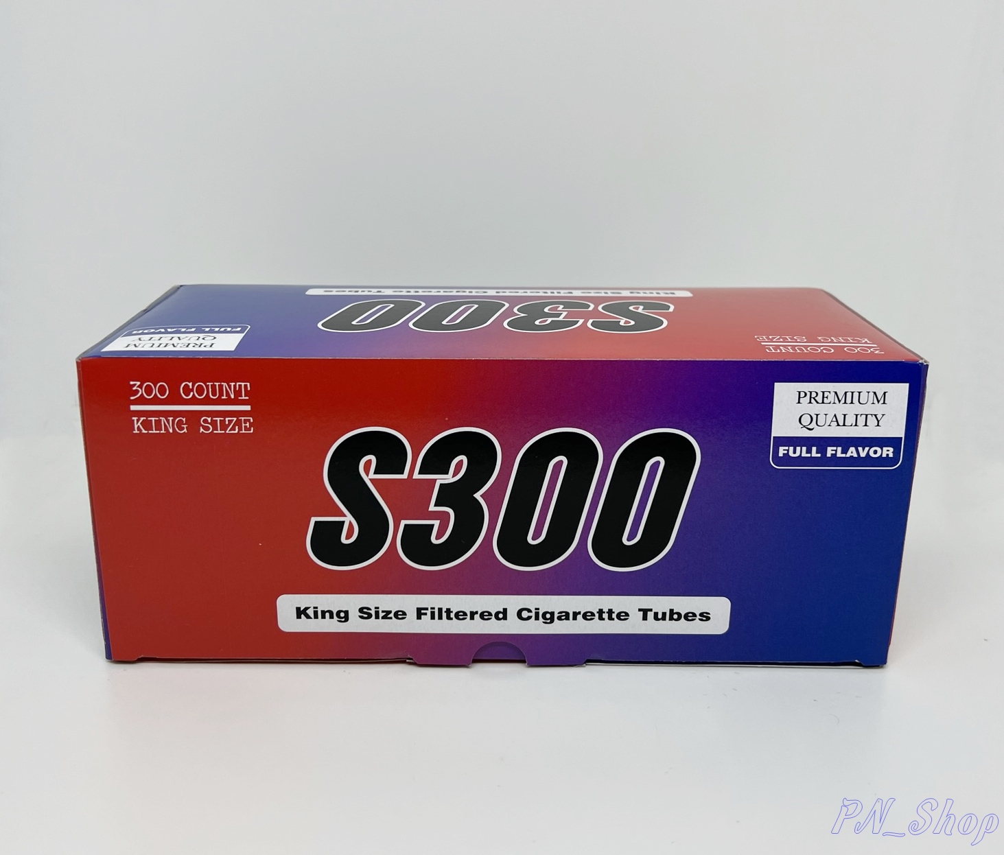 ก้นกรองเปล่าบุหรี่ มวนเปล่าบุหรี่ สูตรมวนร้อน S300 King Size FILTER จำนวน 300 มวน ราคาพิเศษ