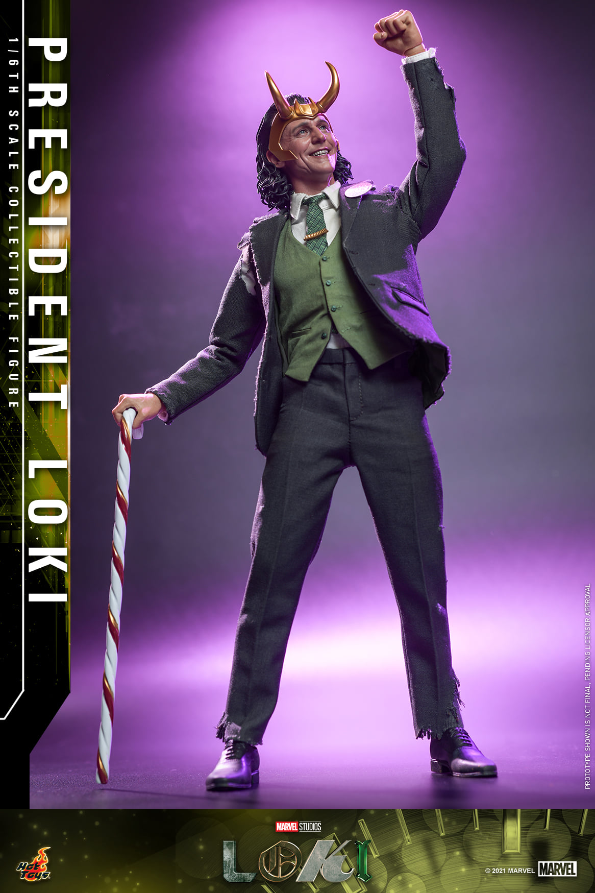 Hot Toys TMS066 1/6 Loki - President Loki
