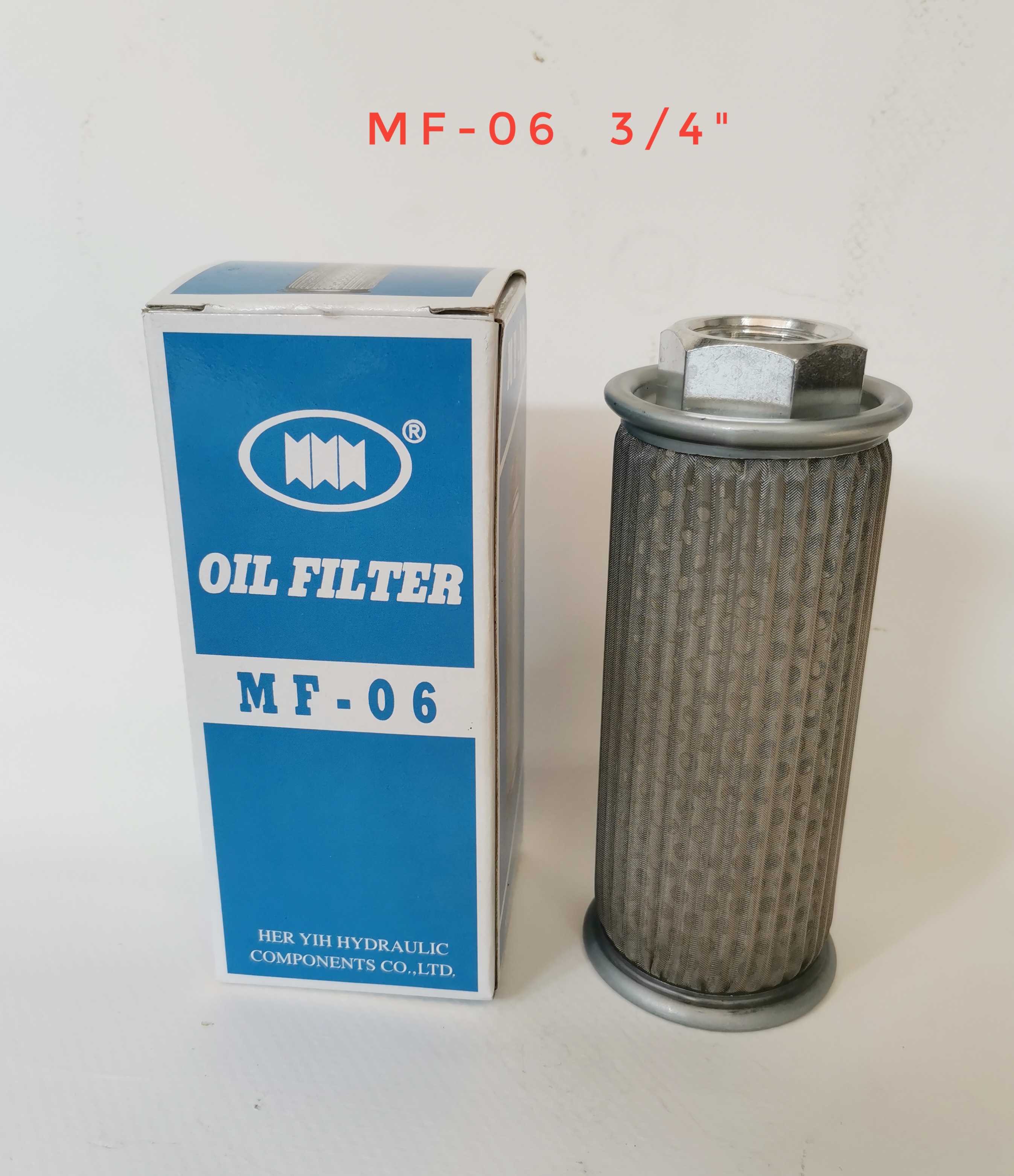 ไส้กรองน้ำมันไฮดรอลิค 150 ไมครอน MF-06 3/4"