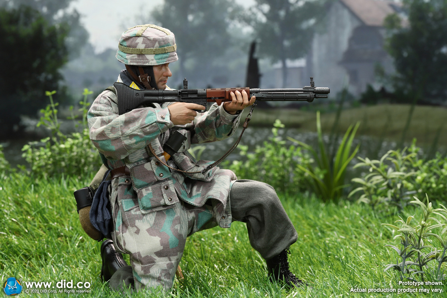 DID D80168 1/6 DID 20th Anniversary Edition: WWII German Fallschirmjager - Axel