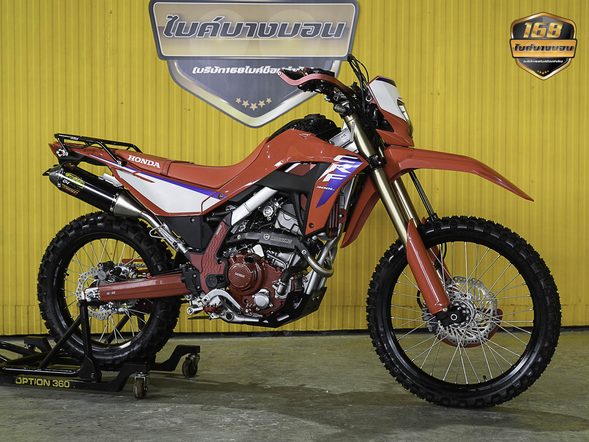 NEW Honda CRF300 L 2025 (รถป้ายเเดงเเต่งให้ครบ สด-ผ่อน )