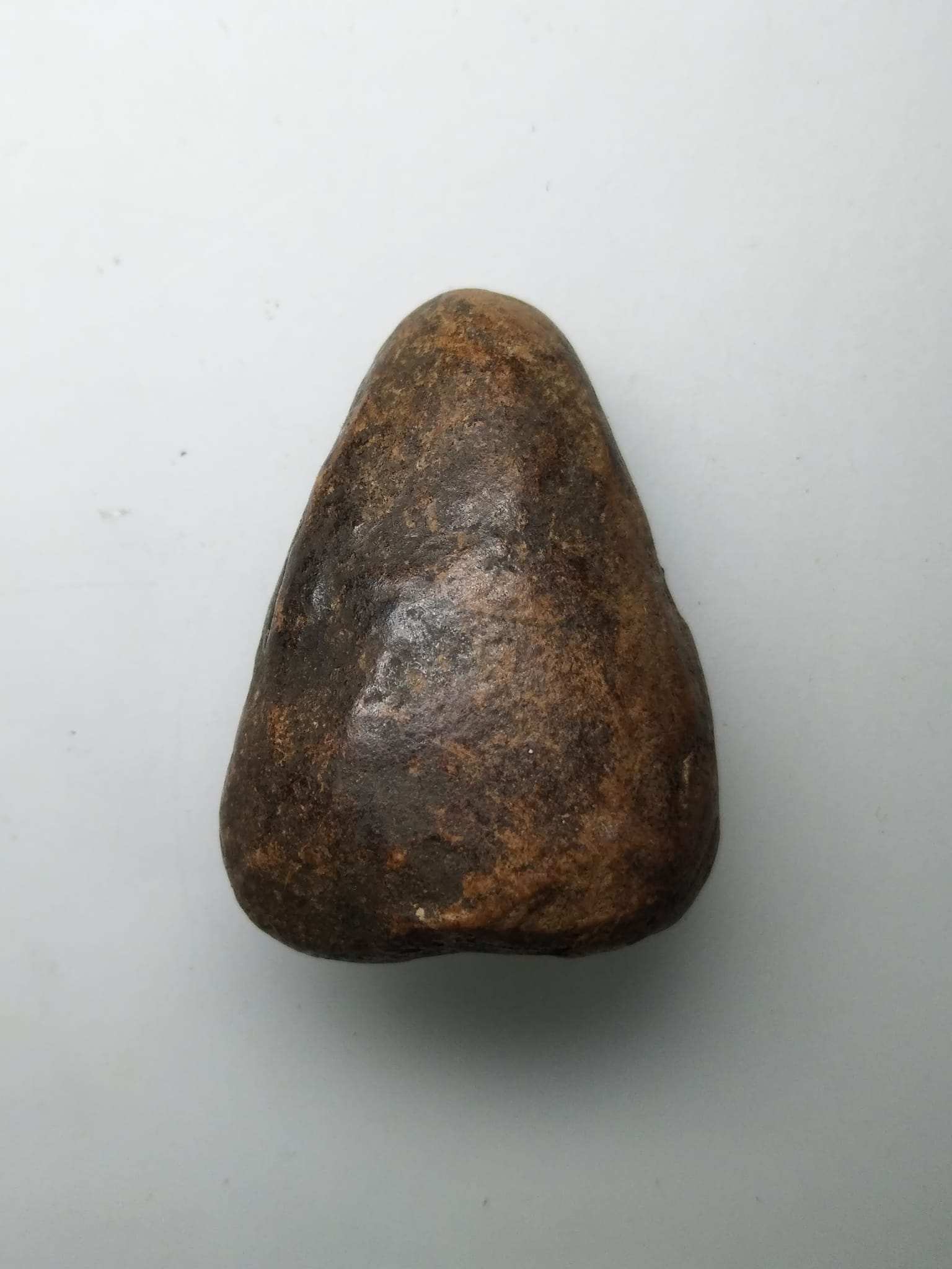 G409 พระสังกัจจายณ์ครึ่งซีก เนื้อดิน หลวงพ่อกวย ชุตินฺธโร