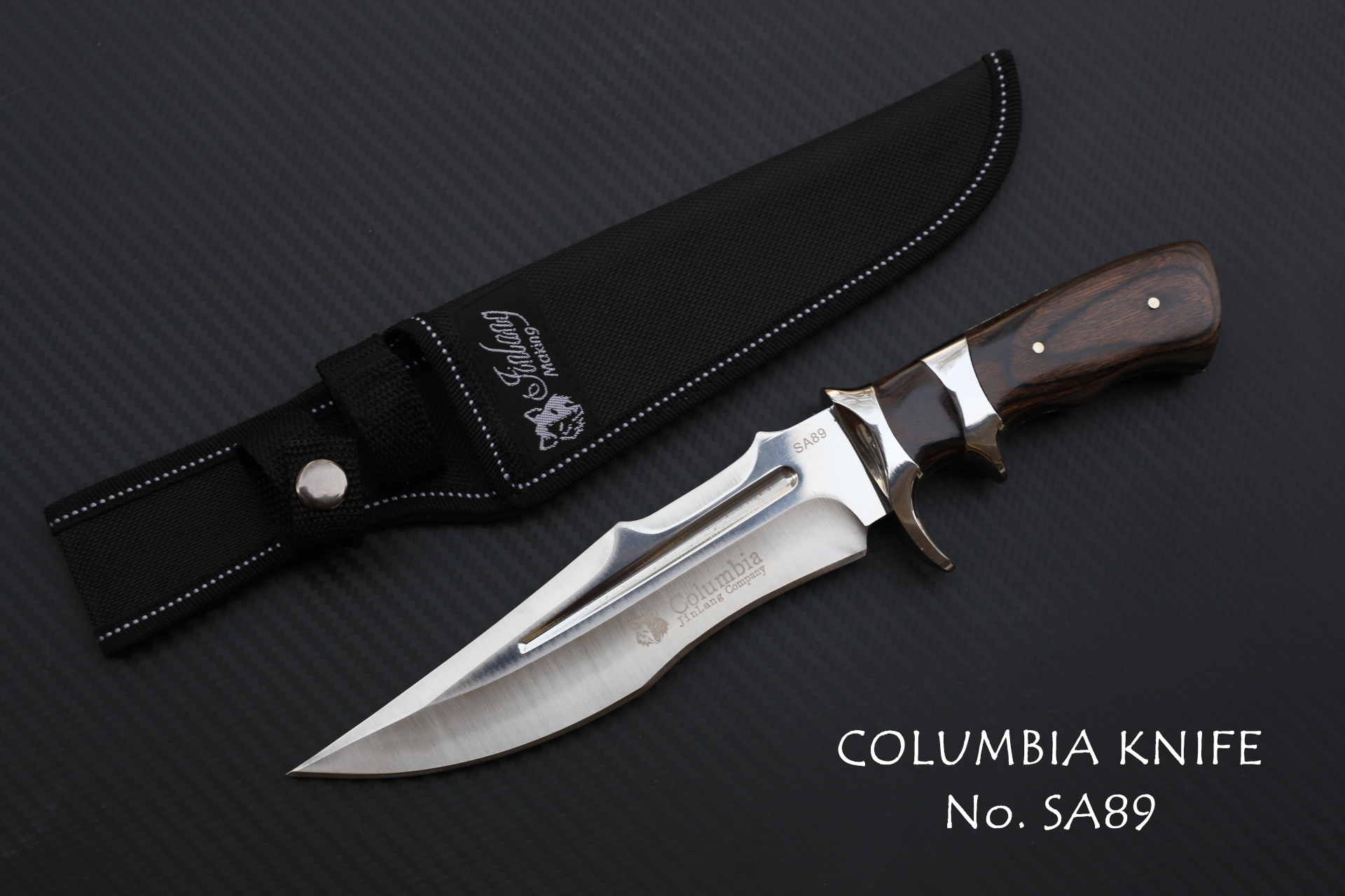 มีดเดินป่าCOLUMBIA รุ่น SA89 พร้อมซอง